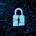 Cadenas numérique symbolisant la cybersécurité et la protection des logiciels face aux cyberattaques et aux risques fournisseurs.